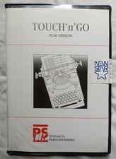 Touch 'n' Go Touch Typing Tutorial For Amstrad PCW 8256, 8512 & 9512