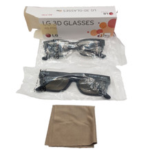 LG Cinema 3D Glasses 2 Pack AGF310 Glasses LG Life's Good 3D TV & Cinema Glasses