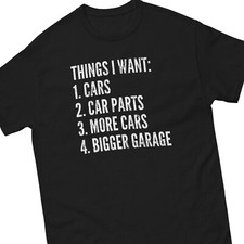Mens Things I Want List Car T