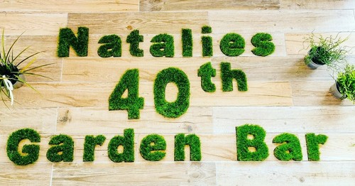 Artificial grass bbq - grass.,