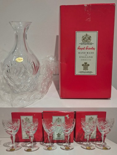 Royal brierley crystal - crystal, carafe