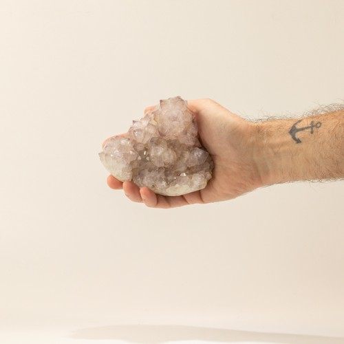 Med assorted amethyst geodes - med,
