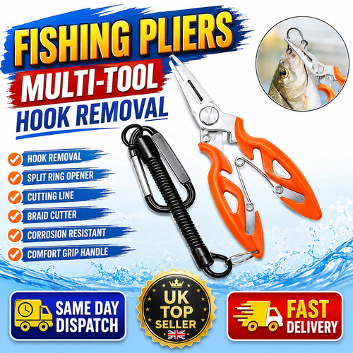 Fishing pliers multi - multi-tool, hook