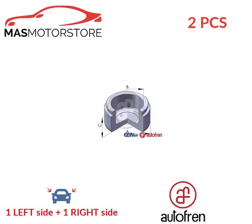 Brake caliper piston pair - caliper,