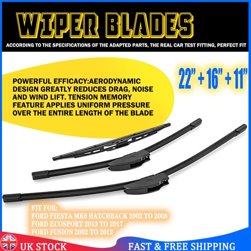 3pc front rear windscreen - &,
