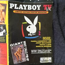 PLAYBOY TV pre release poster magazine