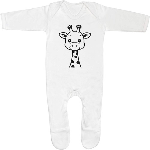 Cute giraffe portrait baby - 'cute,