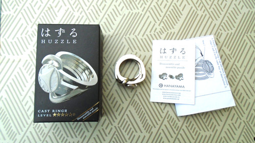 Hanayama ring cast metal - ring, ii