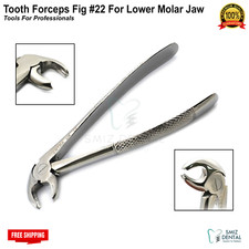 Dental Tooth Extracting Forceps For Lower Molars Jaw For Pulling Teeth Tooth