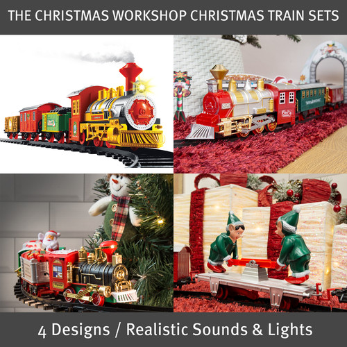Christmas train sets 4 - train, /