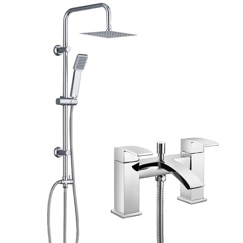 Modern chrome bath - modern,