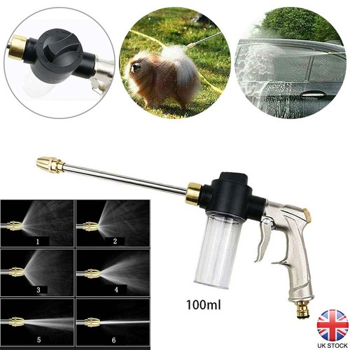 High pressure foam water spray - pressure,