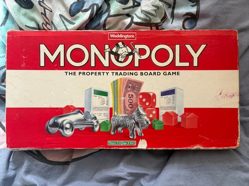 Waddingtons monopoly board - monopoly,