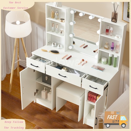 White dressing table - table, 3