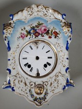 Antique porcelain wall clock
