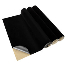 3pcs black felt fabric self - felt,