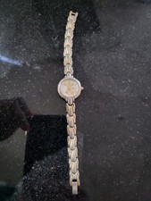 Vintage Disney Mickey Mouse Watch Silver/gold Tone Bracelet