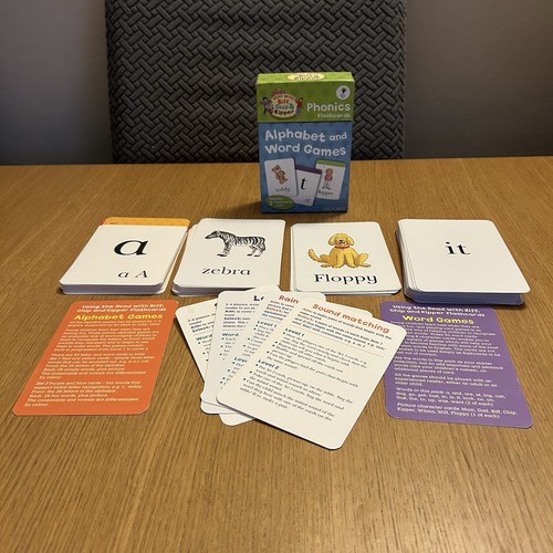 Phonics flash cards biff chip - phonics,