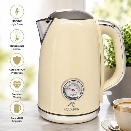 Vintage style electric kettle - vintage,