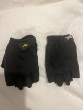 Everlast Fitness fingerless grip Gloves Training Workout padded palm size s