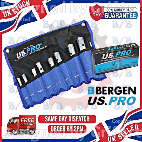 9pc box spanner set - box,
