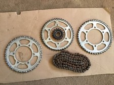 Yamaha R6 Chain & Sprockets 2008 - 15 13S 525 Chain 45 48 16T Sprocket