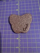 Coach Pink Glitter Butterfly