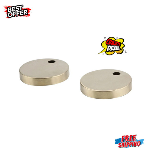60mm diameter brushed brass - brushed,