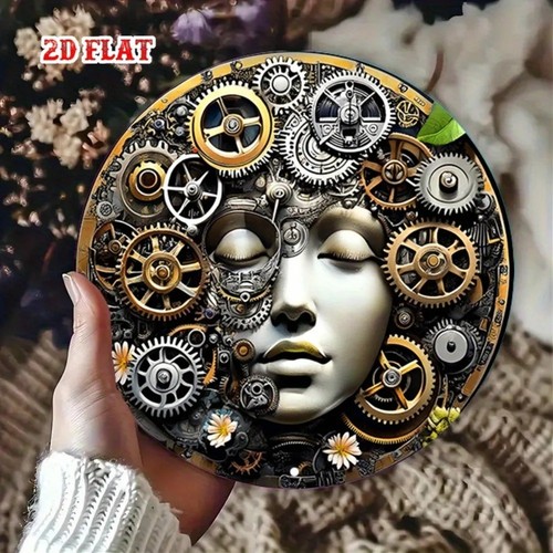 Abstract metal wall art - abstract,