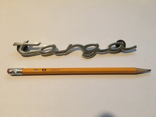 Porsche 911 996 targa emblem - targa,