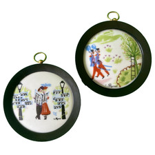 2 small vintage Les Amoureux