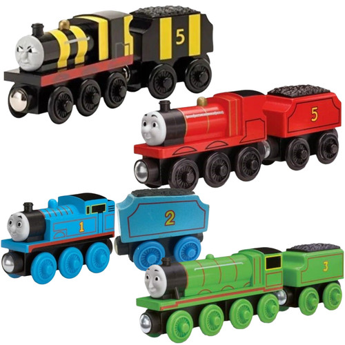 2pcs engine tender wooden - +,
