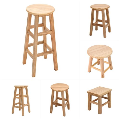 Wooden bar stool - stool,
