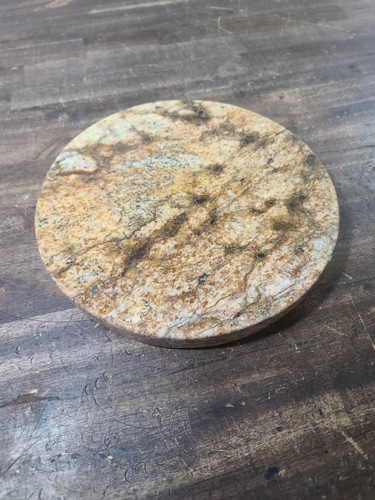 Vtg granite table top - vtg, 10"