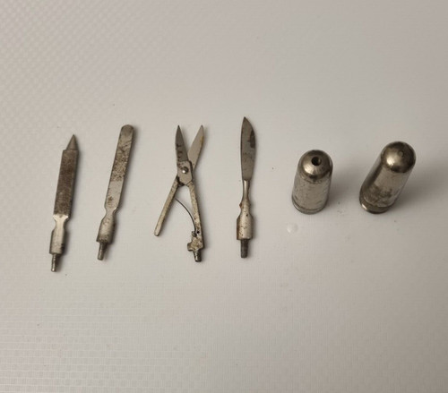 Vintage male manicure - male, set
