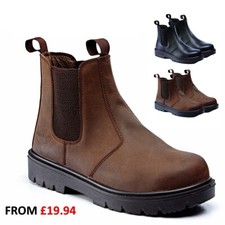 Mens leather chelsea - mens,