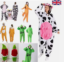 Unisex Adult Flannel Onesie22 Kigurumi Cosplay Costume Animal Sleepwear PajamasS