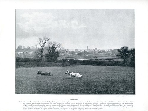 Southwell victorian print - southwell.,