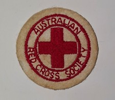 1940s Australian Red Cross Society Cloth Badge