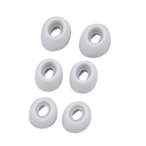 3pair soft silicone earphones - soft,