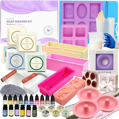 Soap making kit for beginners - making,