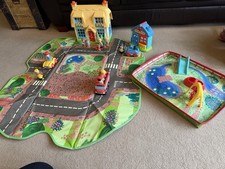 ⭐️Bundle ELC Happyland And Storage Box/playmat Police station Cottage School Bus