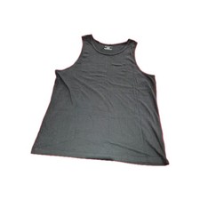 Mens Black Vest Top Size XXL
