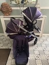 Icandy Peach 5 chrome Indigo Double