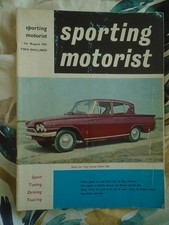 Sporting Motorist Aug 1961