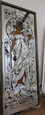 Moet and Chandon Vintage Mirror  Art Nouveau 