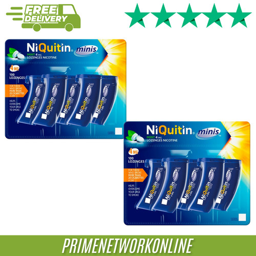 Niquitin minis mint 4mg - 2x,