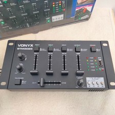Vonyx STM3025 4-Channel Bluetooth DJ Mixer with USB & MP3 Input