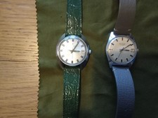 Sekonda Vintage Manual Wind Watches X2 Both Running