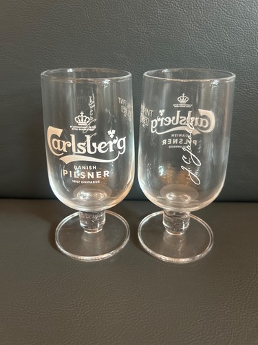 Carlsberg half pint - pint, glasses